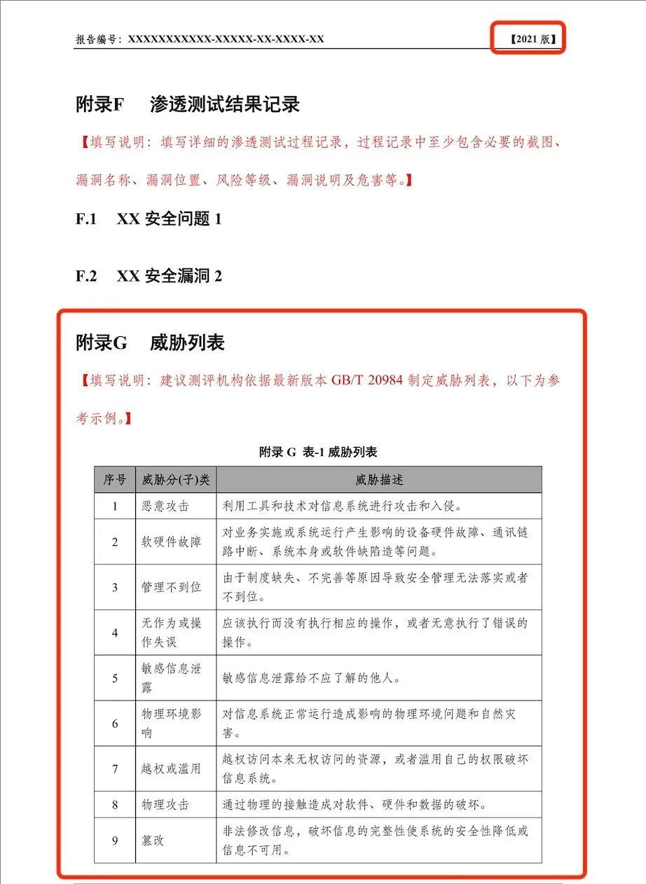 《网络安全等级测评报告模版（2025版）》重大变更