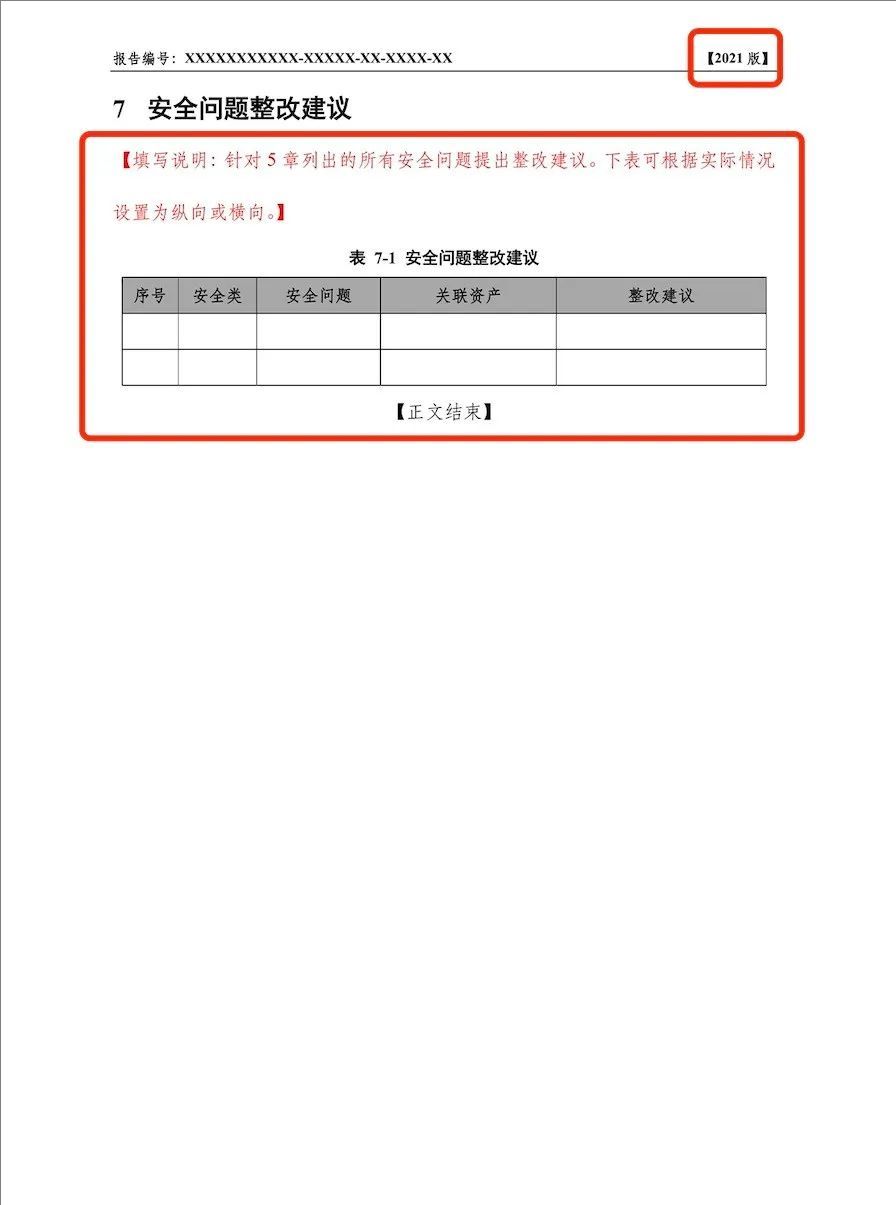 《网络安全等级测评报告模版（2025版）》重大变更